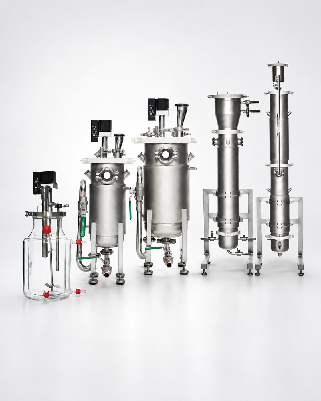 BPC bioreactors for laboratory and pilot-scale fermentation research